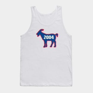 DET GOAT - 2004 - White Tank Top